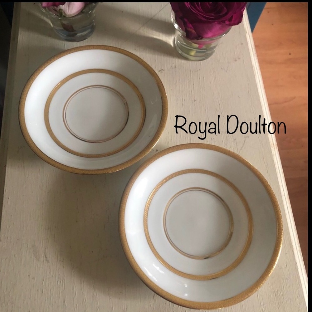 Royal Doulton Bone China Teacup Saucer Plates